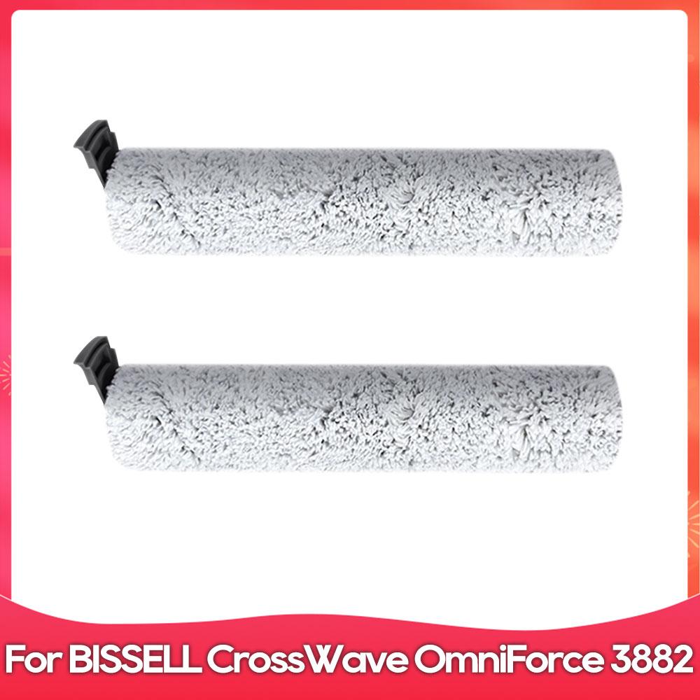 Compatible For ( Bissell CrossWave OmniForce 3882 ) Vacuum Cleaner Replacement Parts Accessories Roller Soft Brush Hepa Filter