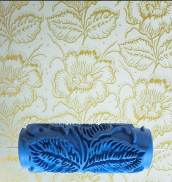 5-Inch Liquid Wallpaper Pattern Roller - DIY Stippling & Wall Painting Tool