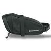 SKS Racer Straps 800 Bicycle Saddlebag W190 x H100 x D75mm (11519), Black, Dimensions