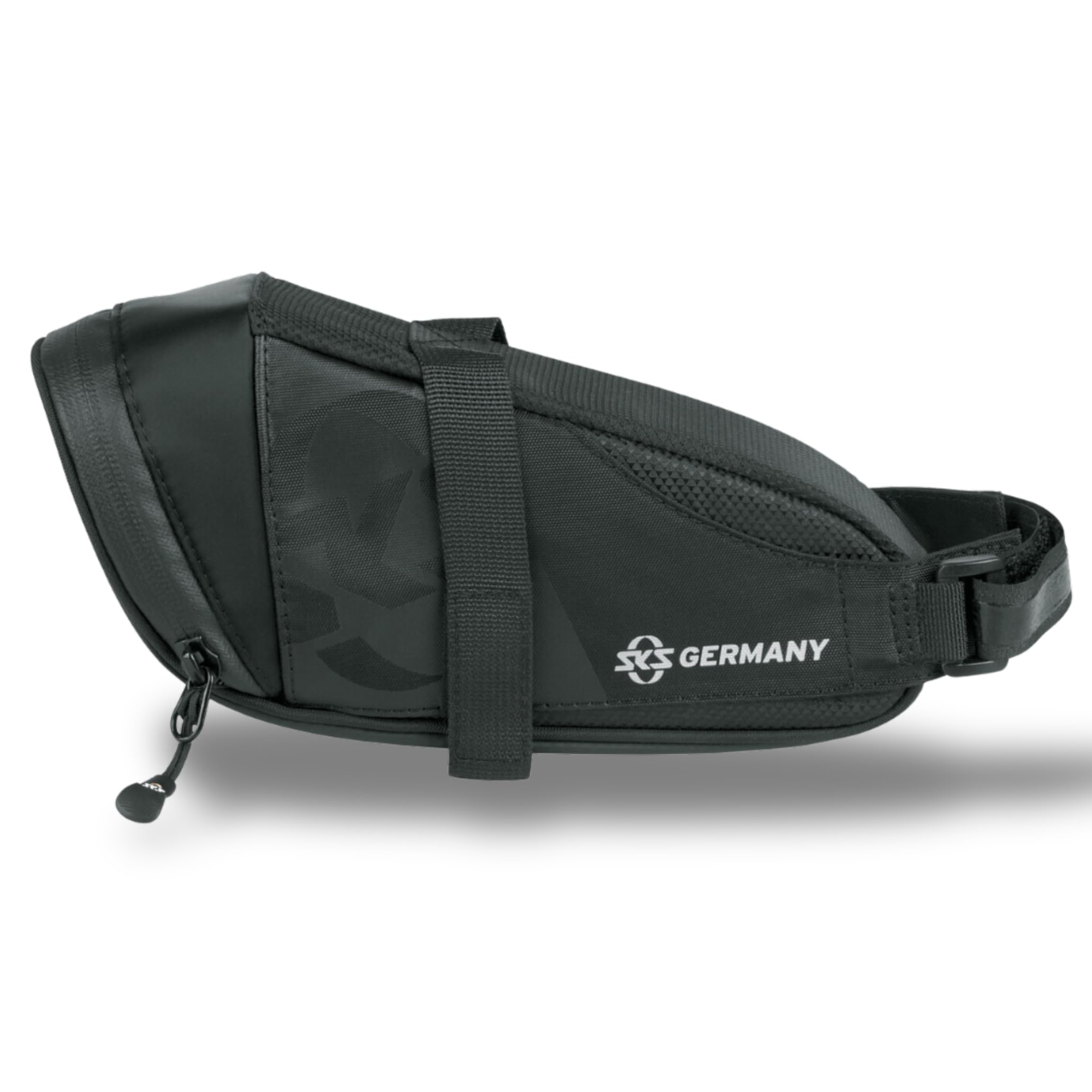 

SKS Racer Straps 800 Bicycle Saddlebag W190 x H100 x D75mm (11519), Black, Dimensions чёрный