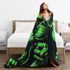 Hulk Retro Vintage Samt-Kuscheldecken Decke für Bettwäsche Sofa Super Warm Bettüberwurf,