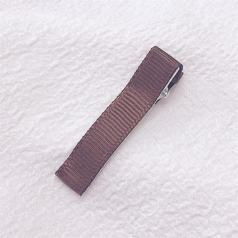 Kinder Entenschnabel Haarspange, Halb-umwickeltes Stoffband, DIY-Zubehör