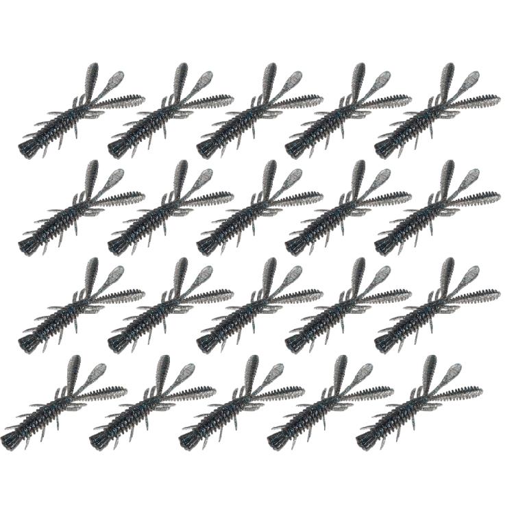 20PCS Soft Fishing Crawfish Lure Lobsters Baits Artificial Fishing Lures Baits Swimbait Soft Plastic Lures Easy to Use