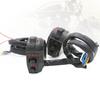2X 7/8" Motorcycle Handlebar Control Switch High/Low Beam Light Horn Switch Part