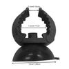 8Pcs Aquarium Heater Holder Suction Cups Fixing Clips Underwater Black with Clips