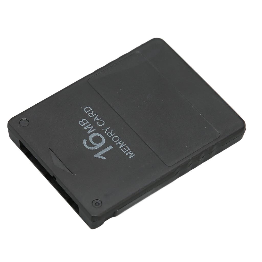 16MB Game Memory Card Plug and Play FMCB1.966 High Speed Game Memory Card for PS2Black
