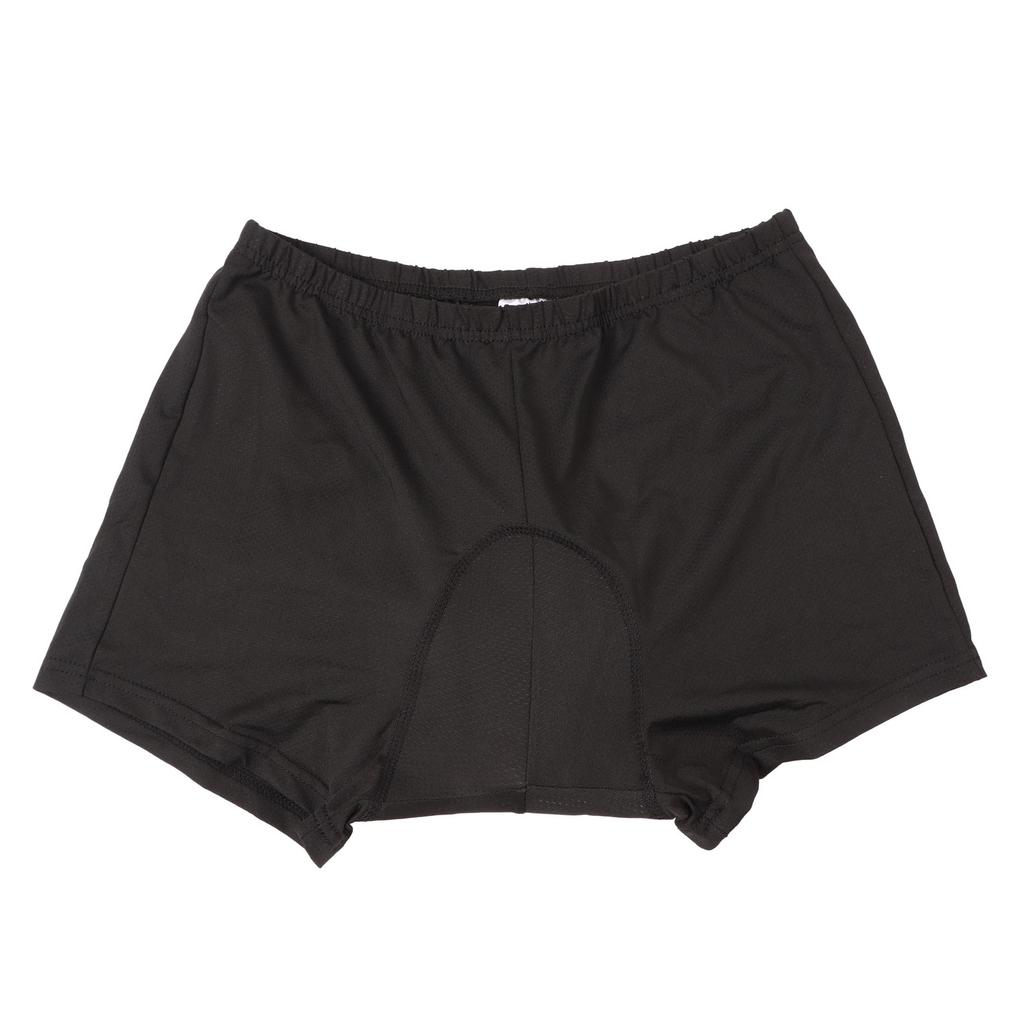 Bike Shorts With Thickened Silicone Pad Riding Clothing Summer Shockproof Breathable Cycling Short Pants Black L