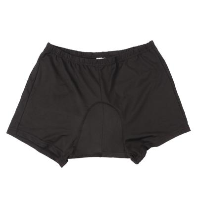 Fahrradshorts mit verdicktem Silikonpolster Sommer Reitbekleidung Stoßfest Atmungsaktiv Radsport Kurze Hose Schwarz L