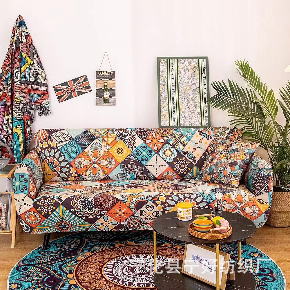 Husa de canapea elastica antiderapanta: Design all-inclusive în stil prosop