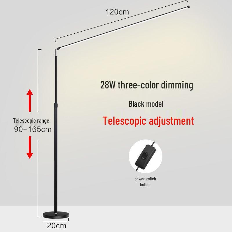 Adjustable Floor Lamp for Reading, Living Room, and Bedroom