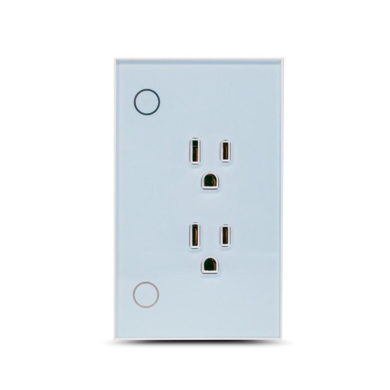 

16A Smart Wall Socket with Alexa Voice Control for Philippines, Taiwan, Thailand - US Standard