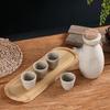 Japanese-style Sake Pot Baijiu Ceramic Wine Set Household Restaurant Ironing Pot Warm Wine Pot Small Wine Glass Spirits Cup 2025