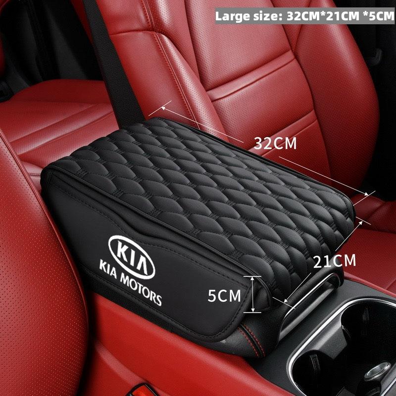 2026 Heißer Autoaufkleber Auto Armlehnenbox Höhenerhöhungspolster Aufbewahrungstasche Für Kia Sportage Cerato Optima K2 K3 K4 K5 Rio Picanto Soul