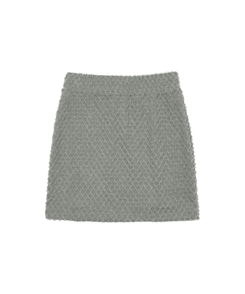 Love Is True Py Diamond Skirt(Gray)