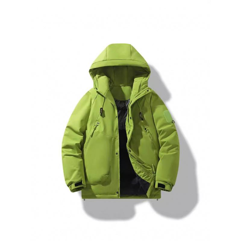 

New Cotton Jacket Work Jacket Outdoor Casual Waterproof Jacket Couple Cotton Jacket 5XL