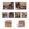 Nativity Statues Figures Set Resins Manger Scene Minaiture Figurines Ornaments for Mantels and Shelf Christmas Decors