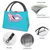 Custom Lipstick Florence By Mills Lunch Bag Women Cooler Warm Insulated Lunch Box for Picnic Camping Work Travel
