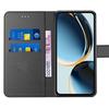 Coque de protection - BOOLING - Samsung Galaxy A36 5G/A56 5G - Antichoc - Cuir PU Noir - Support intégré