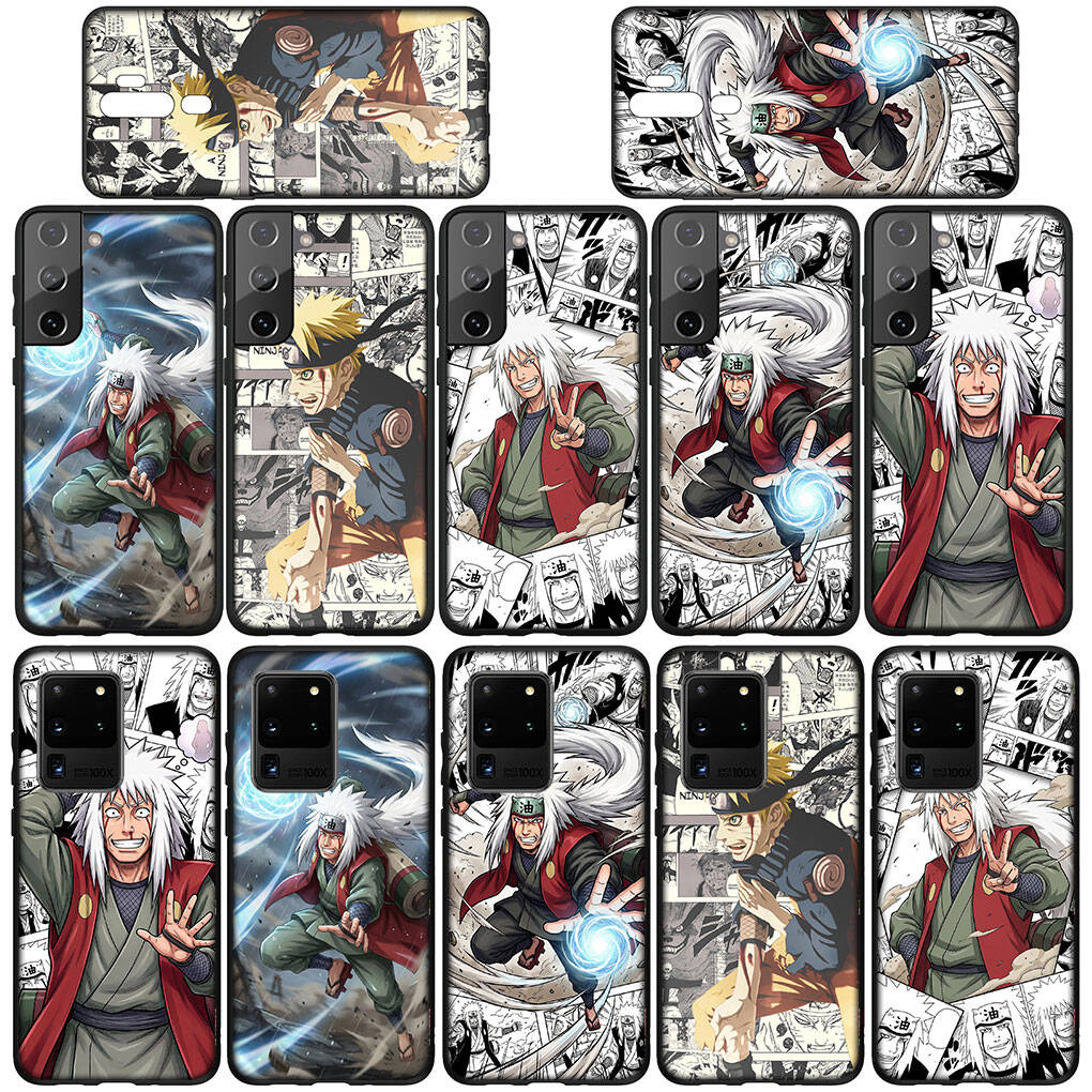 Phone Case for iPhone 17 15 16 Plus Redmi Note 14 12 11 13 Pro Max Huawei P30 P20 Lite Y9 OPPO A60 A40 A80 A38 A54 Cartoon Jiraiya Narutos Anime Cover