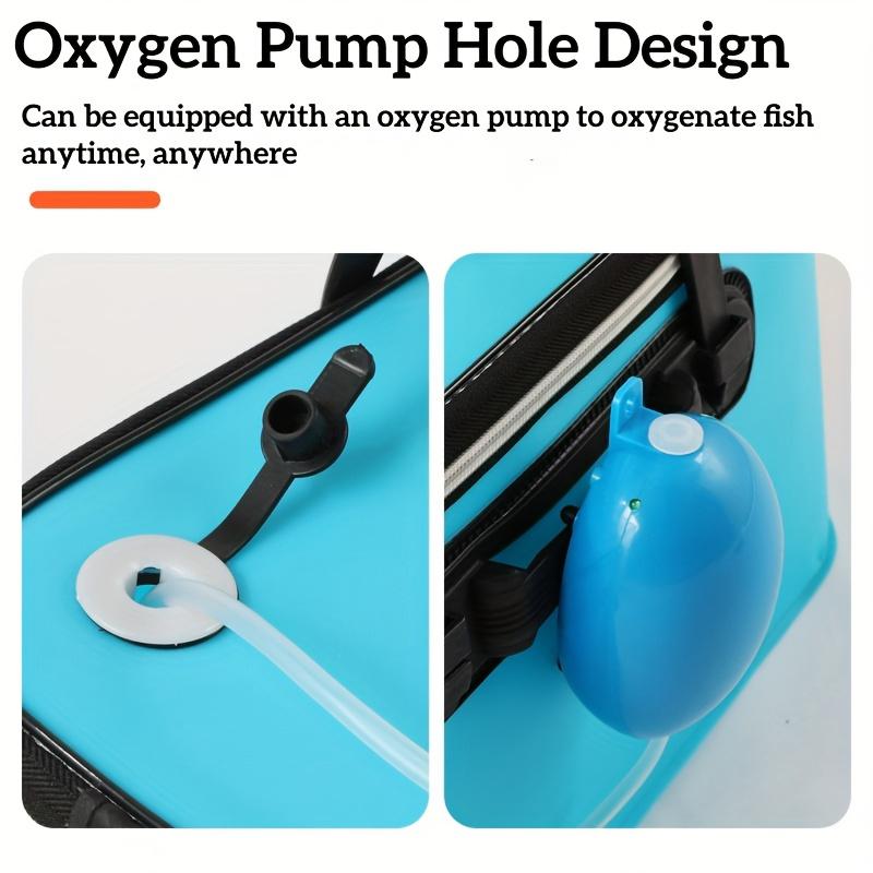 FTK Folding EVA Fishing Bucket, Can Carry Fish Guard Bucket, Multi-purpose, Fishing Bucket, Live Fish Bucket, Fish Box, Fish Bucket