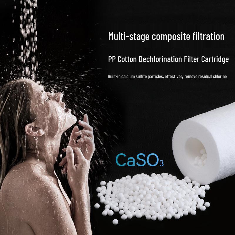 Dechlorinating Household Water Filter & Shower Head Purifier