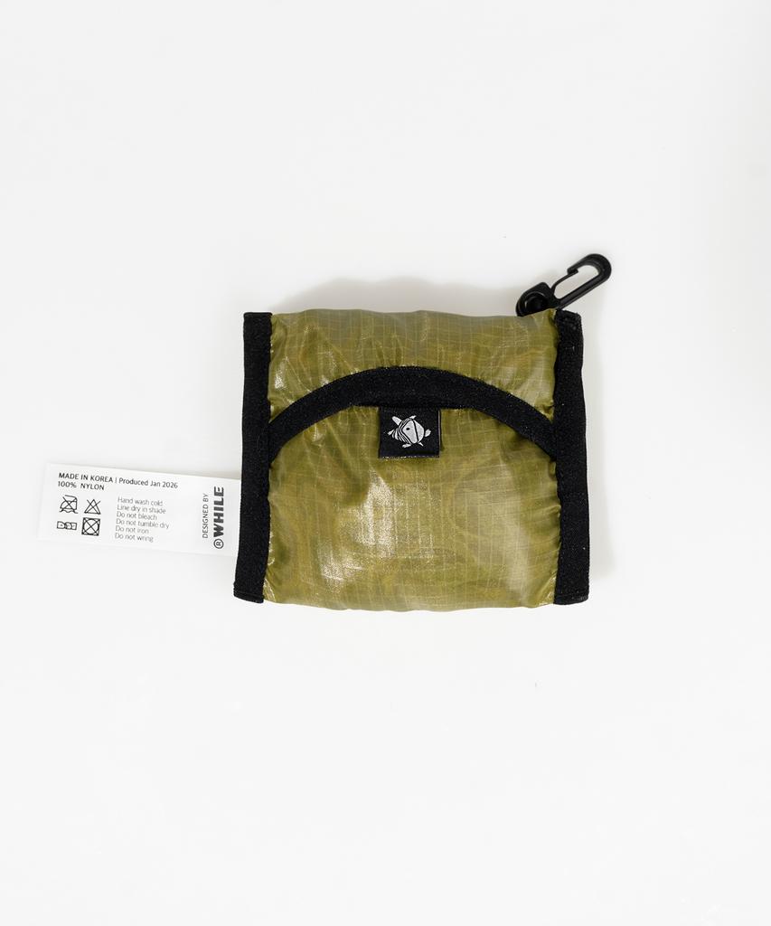 While Turtle Pocket Bag (Olive)