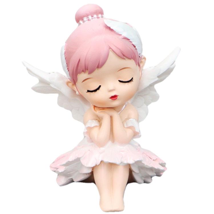 Nordic Ballet Girl Ornament for Car, Cake, or Desk Decoration