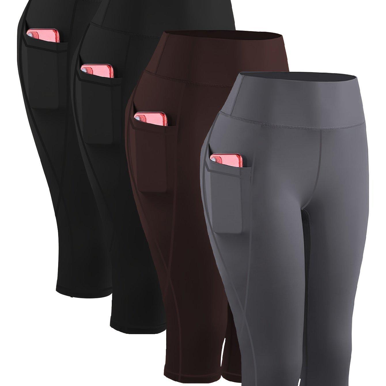 High-Waisted Pocket Capris P 99952 2XL