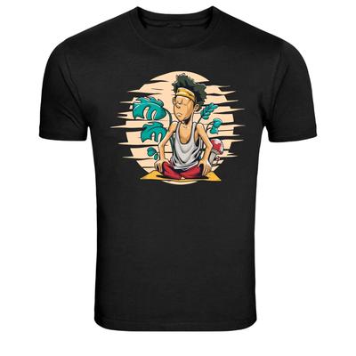 Meditation Yoga Peace Mindfulness Graphic T-Shirt