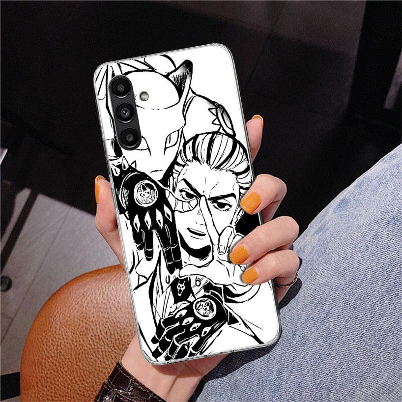 JoJo Kira Yoshikage Killer Queen Phone Case For Samsung Galaxy A17 A16 A15 A14 A13 A57 A56 A55 A54 A53 A37 A36 A35 A34 A33 A26 A