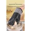 Kitchen Microwave Oven Gloves Heat Insulation Gloves Kitchen Household Baking Gloves
