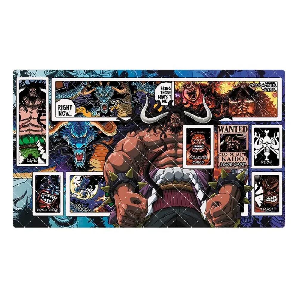 60*35*0.2cm Anime One Piece OPCG GAME Card PlayMat New Comic Series Enel Ace Law Hancock Brook Bonney Collection Gifts Toys