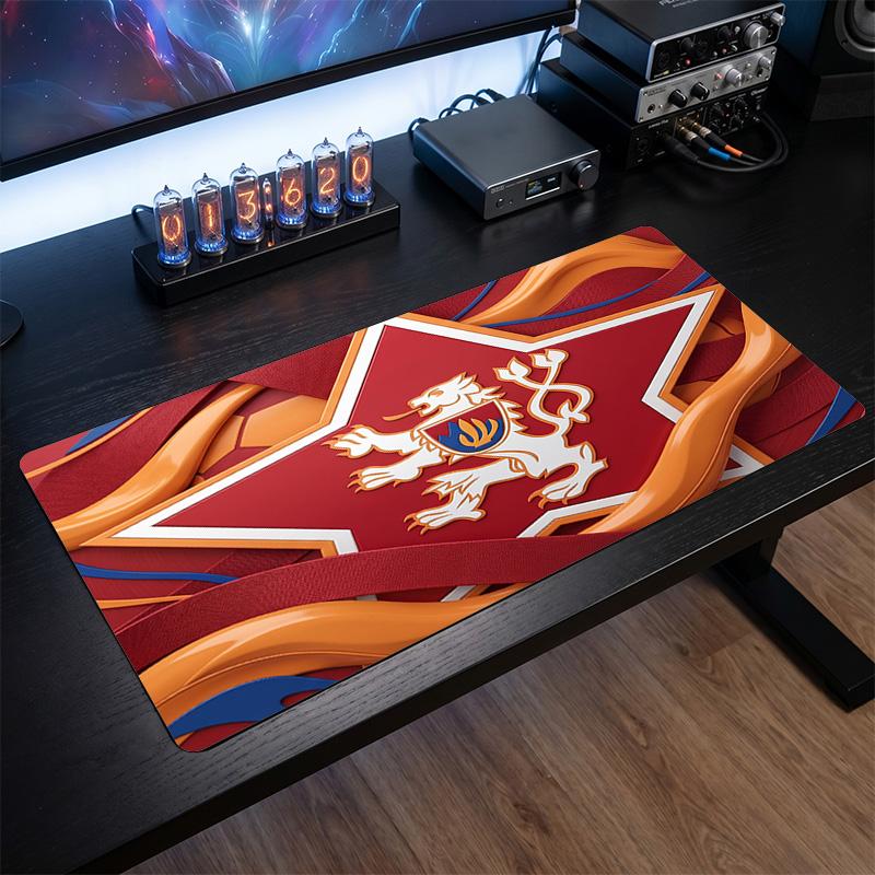 Republi Football Crest Mouse Pad, Extended Non Slip Rubber Desk Mat for Gaming Office Laptop Fan Gift