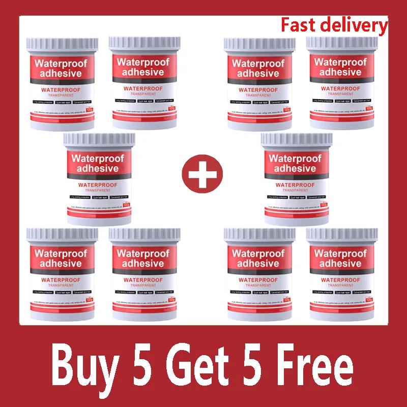 Transparent Waterproof Sealant Strong Invisible Waterproof Agent Sealant Leak-Free Glue Adhesive Sealing Coating Repair Tools