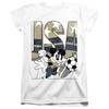 Disney Womens/Ladies USA Soccer Mickey Mouse T-Shirt