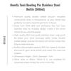 Homlly Tonii Bowling Pin Stainless Steel Bottle (500ml)
