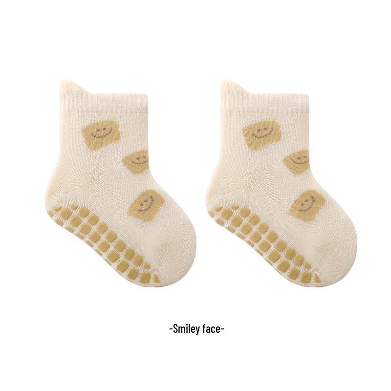 Summer Loose Cuff Non-Slip Cotton Cartoon Socks for Infants