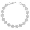 ZHUKOU 8 styles Gold Women's Bracelet CZ Crystal Zircon Shiny Bracelet Women Jewelry VL143