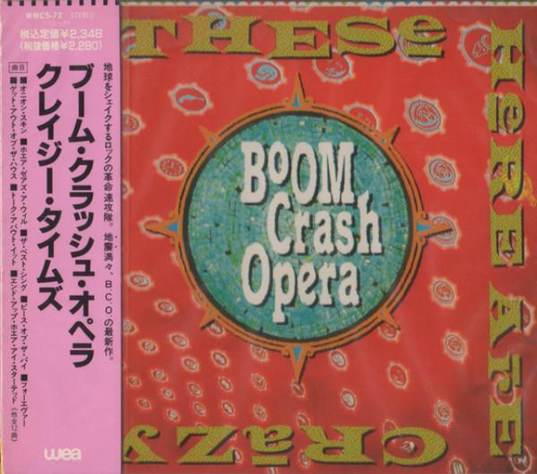 

CD BOOM CRASH OPERA - crazy times WMC572PROMO WEA 1989 Japan ObiRock Used