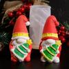 3D Christmas Santa Claus Candle Mould Beard Dwarf Gypsum Doll Silicone Molds Party Cake Decor Cartoon Human Resin Festival Gifts