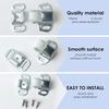 20Pcs Quiet Roller Latches Zincs Alloys Mailbox Replacement Roller Catches Latches for Mailbox Door Cabinet Closing Closures