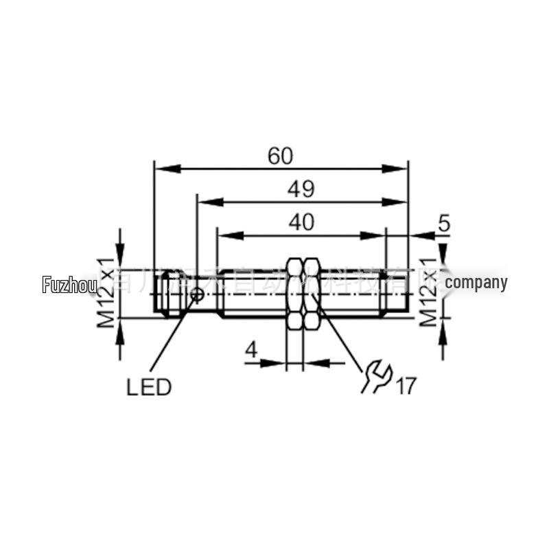 IF7100/IF7101 ifm Inductive Proximity Sensor - New, Original, In Stock Model IF7101