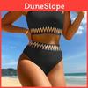 Hoher Taillen-Bikini-Set Aus Polyester-Material Für Wassersport Und Strandbekleidung Damen
