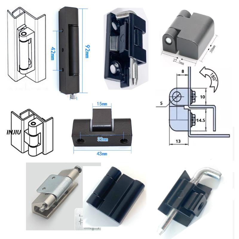 Verlängerung und Verbreiterung von Zinklegierungs-Scharnier mechanische Ausrüstung elektrische Schranktür-Scharnier