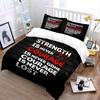 Bold text motivational quote. Bedding sets Duvet cover sets Duvet covers Pillowcases(1 * Duvet Cover 2 * Pillowcases without duvet insert)