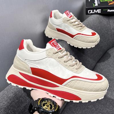 Nowe modne buty do biegania z amortyzacją na zewnątrz, męskie buty z oddychającej siateczki, lekkie, wszechstronne buty sportowe