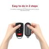 Universal 433 MHz Clone Remote Control 4-Button Key Fob Duplicator Replacement For Home Garage Door Opener