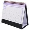 Englischer Desktop-Kalender Papier Dick Minimalistisches Design Tragbarer Desktop-Kalender für Büro Heimgebrauch Ganzjahresplanung