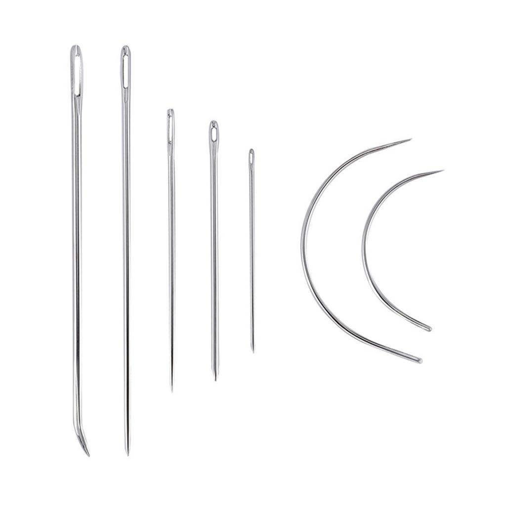 Leather Sewing Kits DIY Leather Repair Tool Included Sewing Awl Thread Thimble Yarn Needle Leather Craft Tool Set