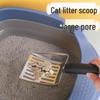 Thickened Stainless Steel Cat Litter Scoop - Durable Kitten Shovel for Bentonite & Tofu Litter